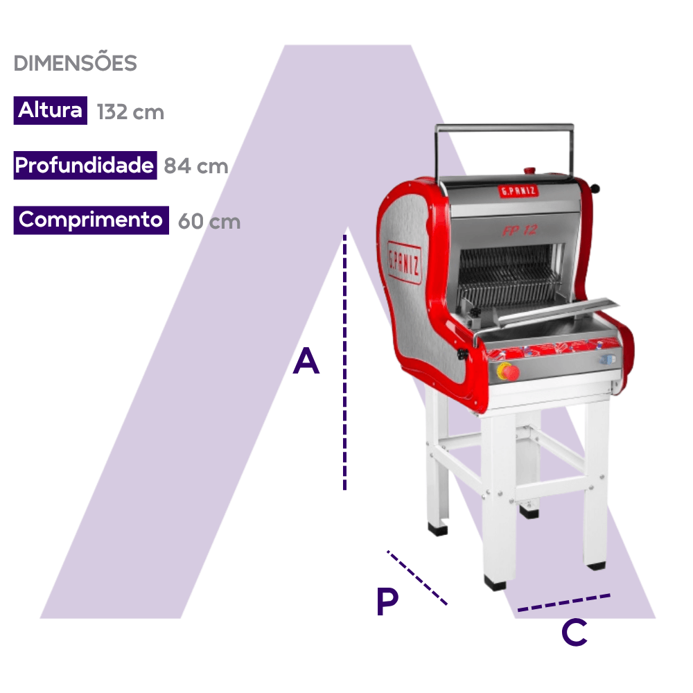 FP-12 G2 DIMENSOES